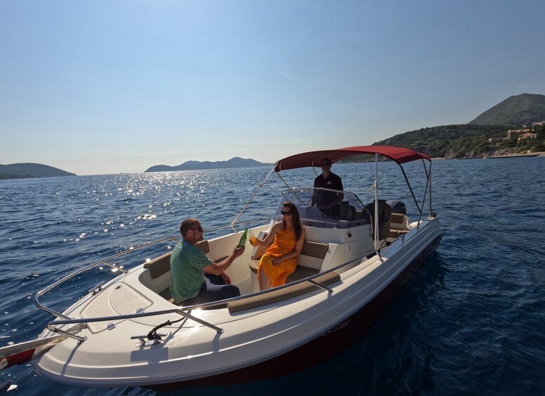 Picture 3 for Activity Private Blue and Green Cave Speedboat Tour