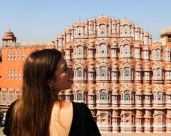 Jaipur : Visite privée d’une journée de la ville rose du patrimoine