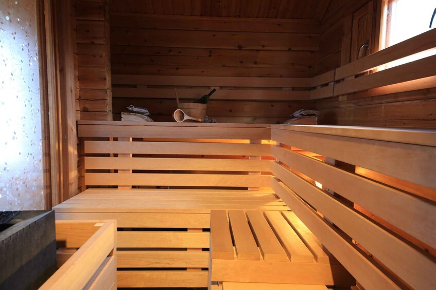Picture 1 for Activity Rovaniemi: Private Sauna, Jacuzzi and Dinner