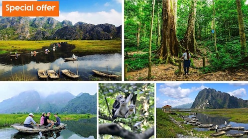 Ninh Binh Tour to Cuc Phuong - Van Long Reserve - Jeep Tours