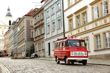 Warschau: Klassische Highlights Private Tour mit dem Oldtimer