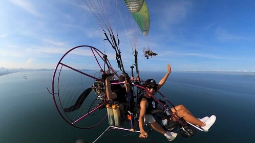 Pattaya: Paramotor Tour add Pickup Service by TSA Thailand