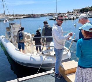 Cargèse: Kalankene i Piana Capo Rosso Semi-rigide båttur