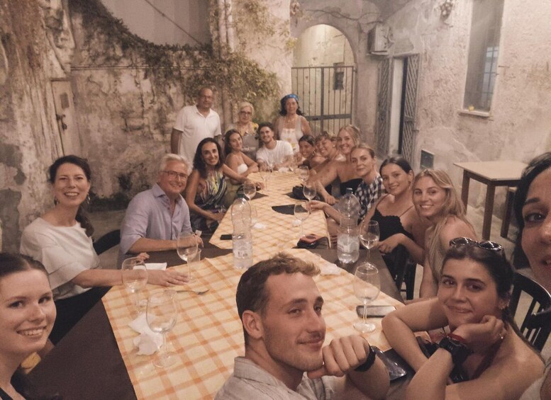 Picture 9 for Activity Lecce: Pasta Making Class in 1400s-Era Courtyard with Wine