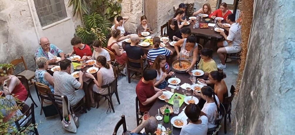 Picture 10 for Activity Lecce: Pasta Making Class in 1400s-Era Courtyard with Wine