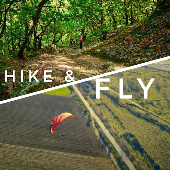 Meteora Hiking with Monastery Visit & Tandem Paragliding