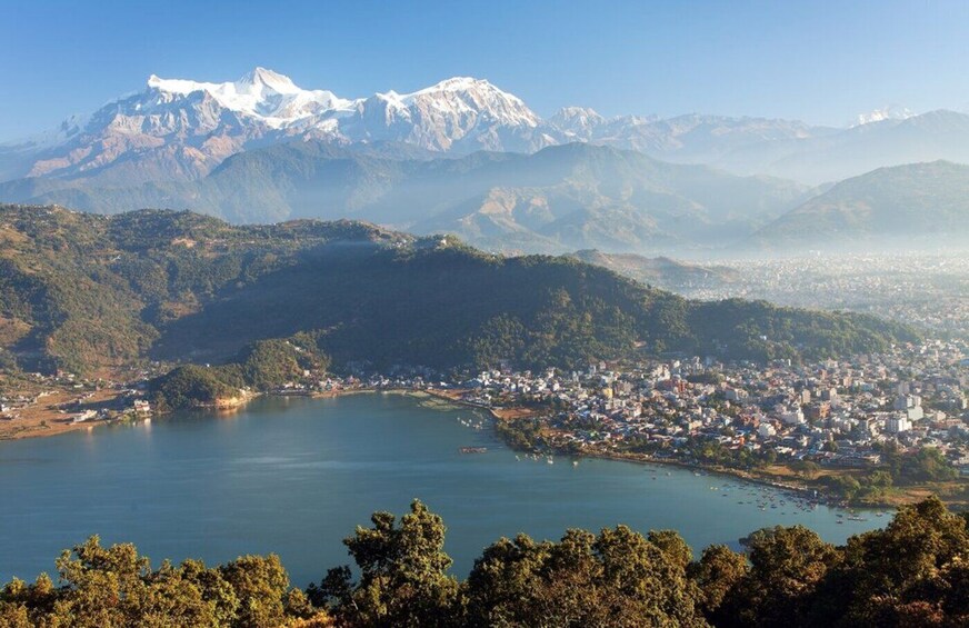 From Lakeside: Pokhara Private Day Tour with Pagoda Hills