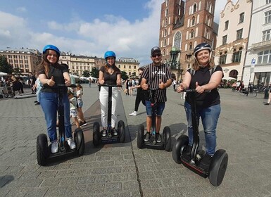 Krakova: 2h Toinen maailmansota, vierailu ghetossa segway-kierroksella.