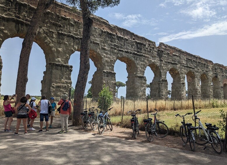 Picture 2 for Activity Appia Antica & Aqueducts e-Bike Tour - Official Provider