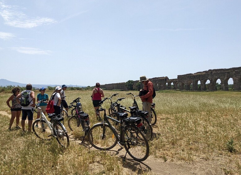 Picture 3 for Activity Appia Antica & Aqueducts e-Bike Tour - Official Provider