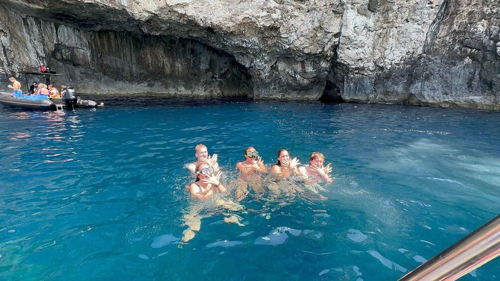 Picture 7 for Activity Vlore: Private Speedboat Tour to Haxhi Ali Cave