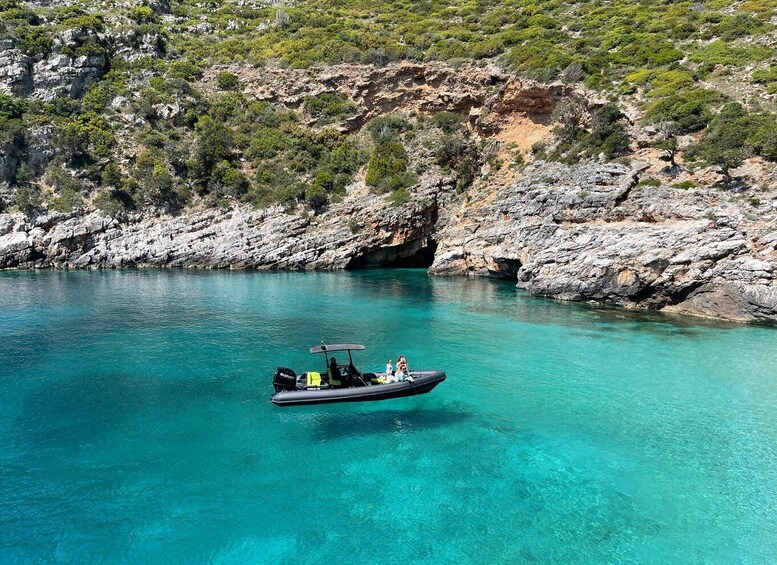 Picture 3 for Activity Vlore: Private Speedboat Tour to Haxhi Ali Cave