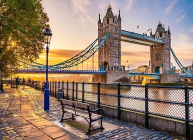 Spring køen over Tower Bridge og Tower of London Private Tour