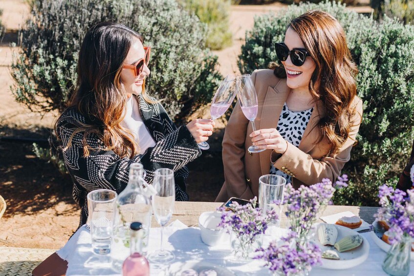 Picnic among Lavender