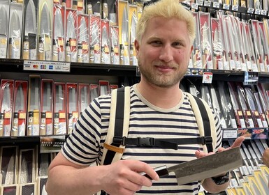 Asakusa: Besøk i kjøkkenknivbutikk etter historisk omvisning