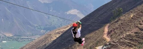 Depuis Cusco : Aventure en tyrolienne - Tirolesa demi-journée