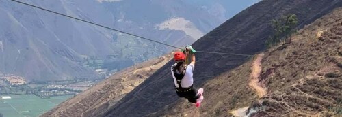 Desde Cusco: Aventura en Tirolina - Tirolesa medio día