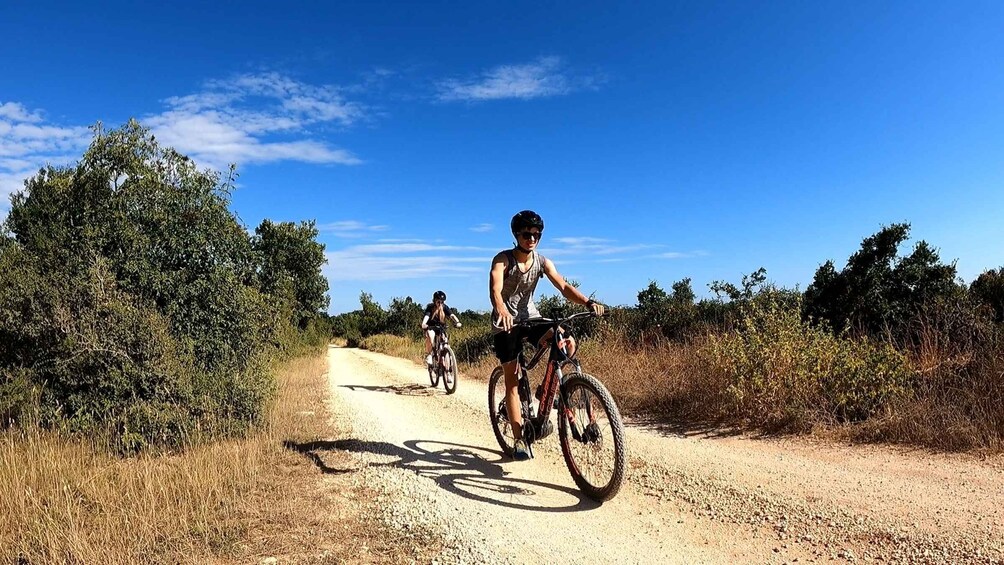 Pula-Vodnjan-Rovinj: E-Bike swim & forteress tour