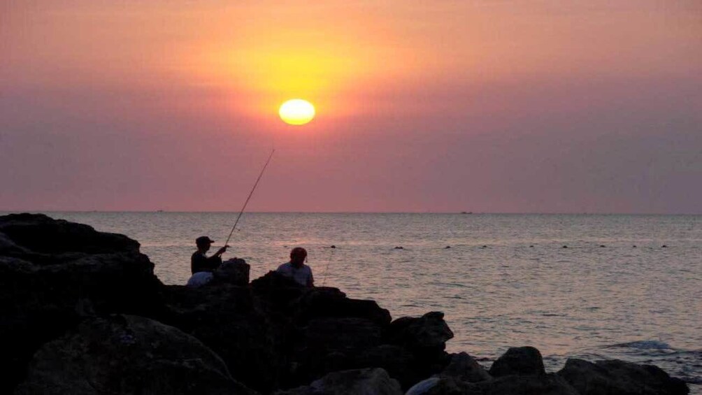 Sunset fishing tour on Phu Quoc Island, Vietnam 
