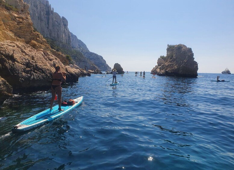 Picture 8 for Activity Cassis: Stand UP paddle in the Calanques National Park