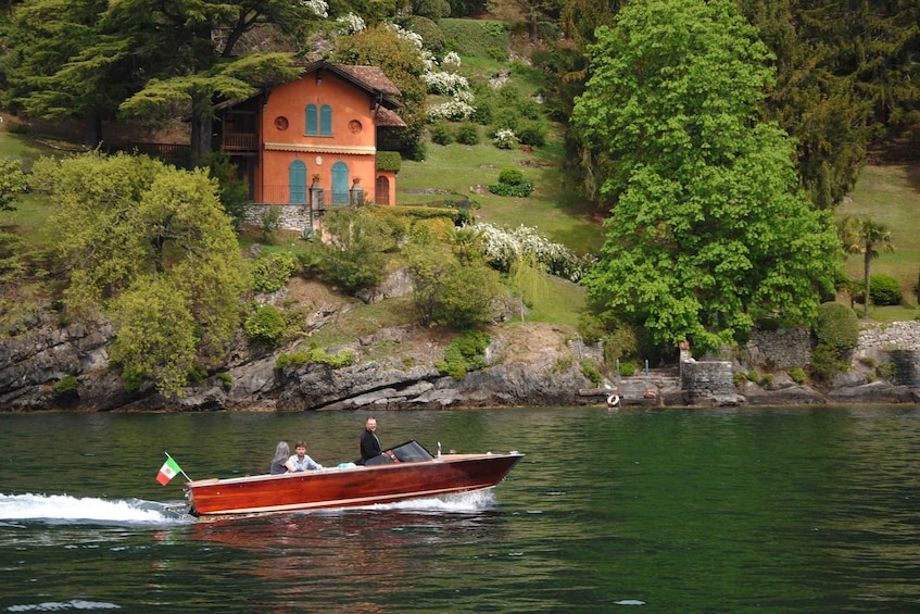 Picture 3 for Activity Molinari Como Lake Boat Tour: Live like a local