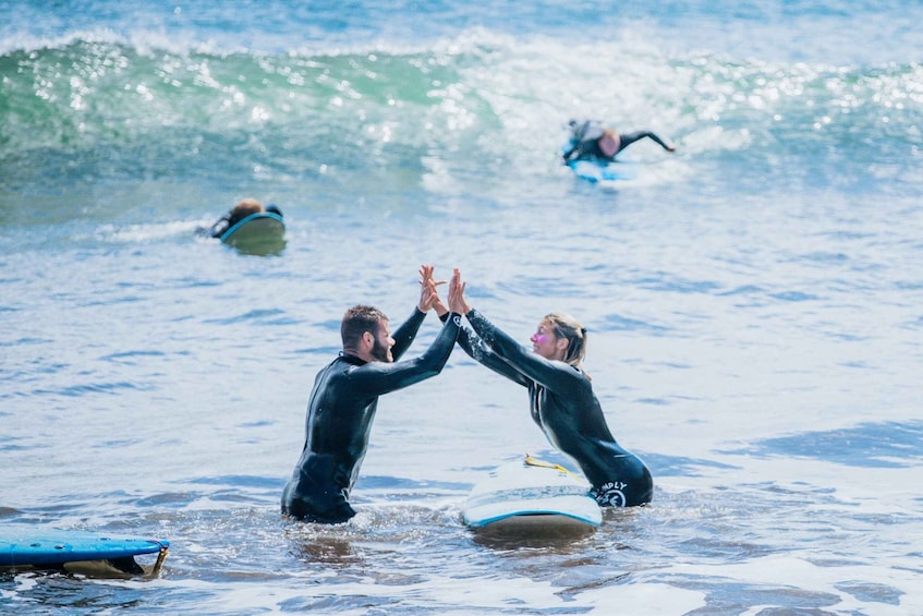 Surf lesson in Madeira