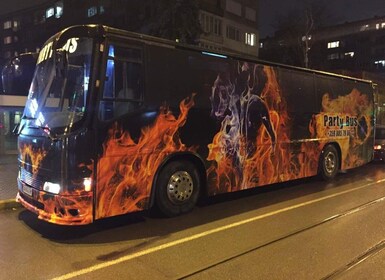 Sofia,Bulgaria Party bus day and night party tours