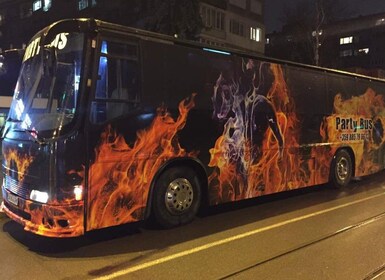 Sofia,Bulgaria Party bus day and night party tours