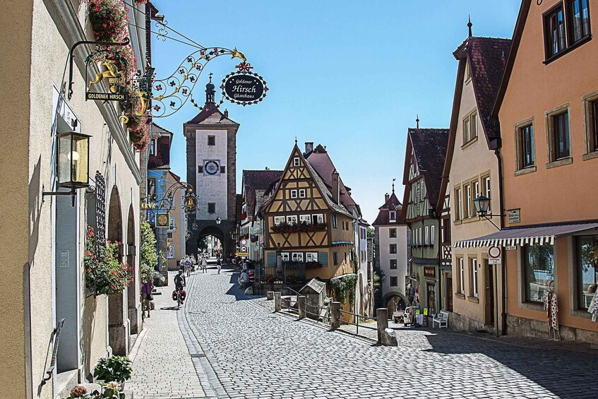 Frankfurt to Rothenburg Private Tour by Public Transport