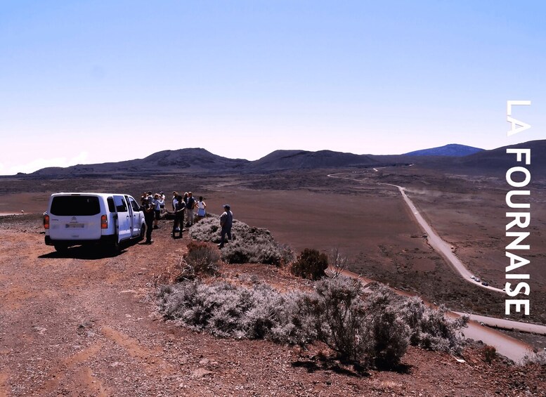 Guided excursion to the Piton de la Fournaise, Tuesdays.