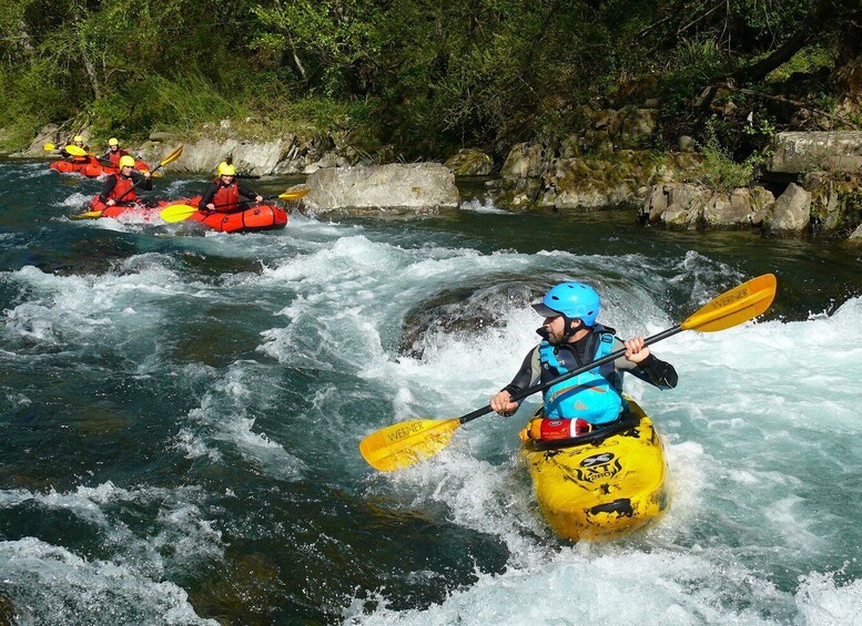 Picture 2 for Activity Bagni di Lucca: Lima/Serchio Rivers Guided Kayaking Tour