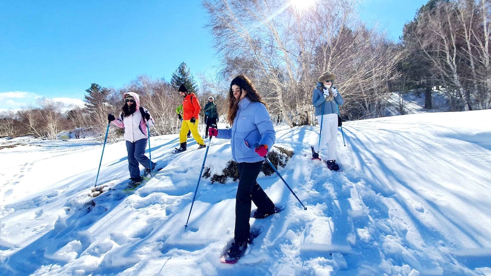 Picture 3 for Activity Mount Etna: Guided Snowshoeing Trekking Tour