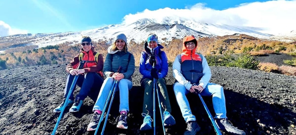 Picture 4 for Activity Mount Etna: Guided Snowshoeing Trekking Tour