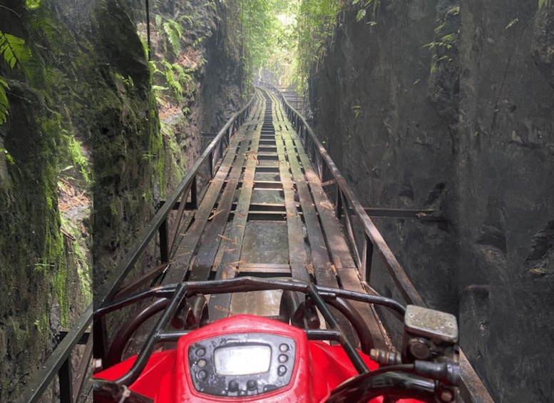 Picture 5 for Activity Ubud: Quad ATV Waterfalls & Barong Caves