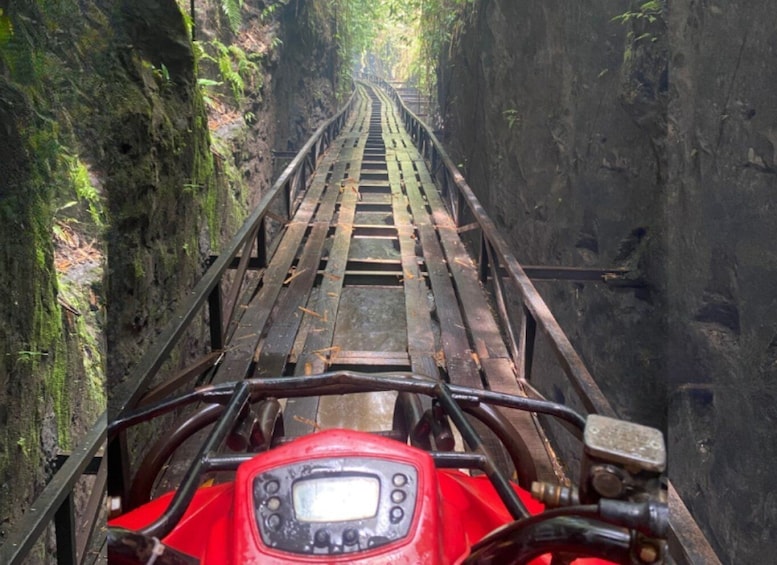 Picture 5 for Activity Ubud: Quad ATV Waterfalls & Barong Caves