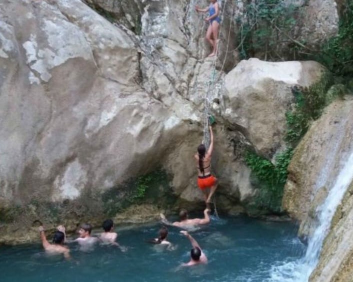 Picture 5 for Activity From Kalamata: Polylimnio Waterfalls Guided Hiking Tour
