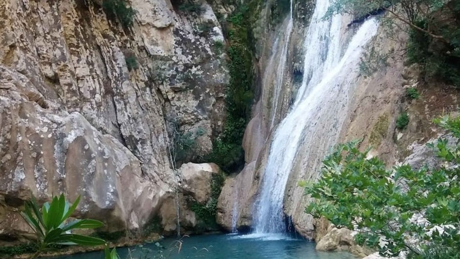 From Kalamata: Polylimnio Waterfalls Guided Hiking Tour