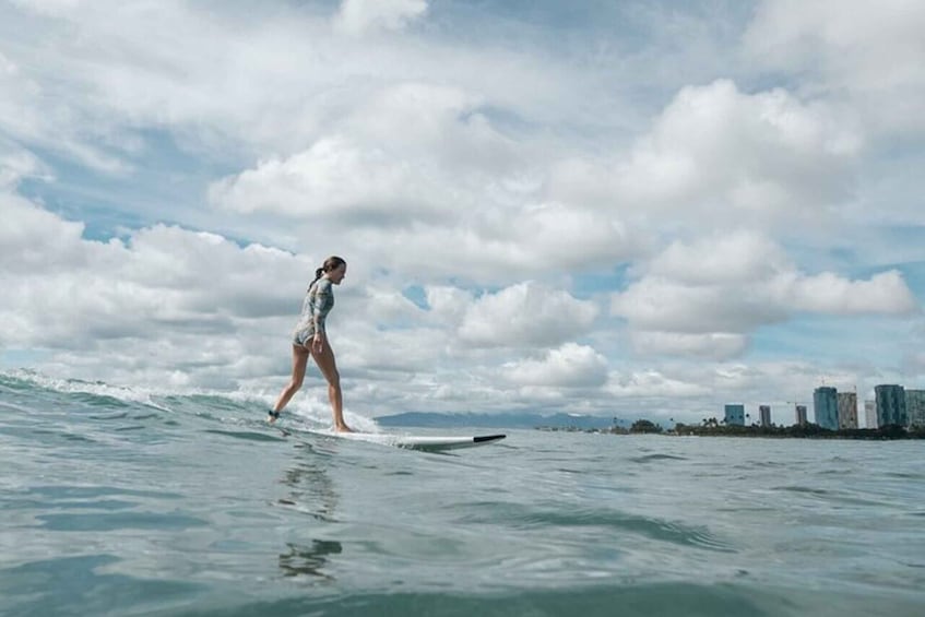 Picture 1 for Activity Waikiki: 2-Hour Private or Group Surfing Lesson for Kids