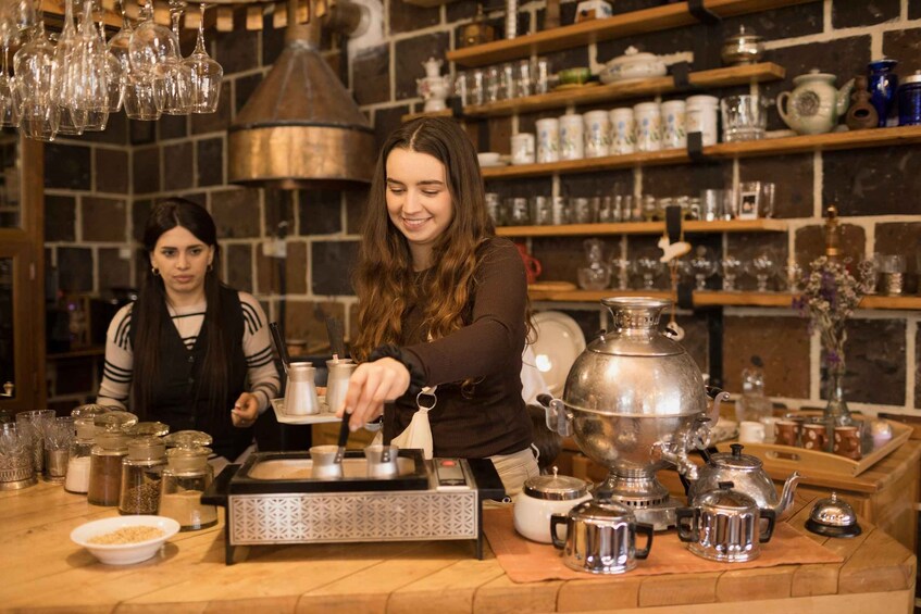 Traditional Coffee & Dessert Making