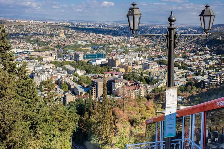 Picture 1 for Activity Tbilisi: Funicular Tramway Tour + dessert with Best Views