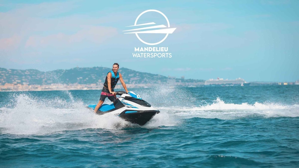 Picture 3 for Activity Mandelieu-La Napoule: La Rague Beach Jet Ski Tour