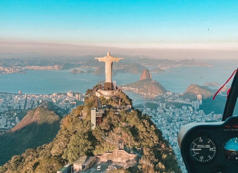 Picture 2 for Activity Rio de Janeiro: Private City Sights Helicopter Tour for 2