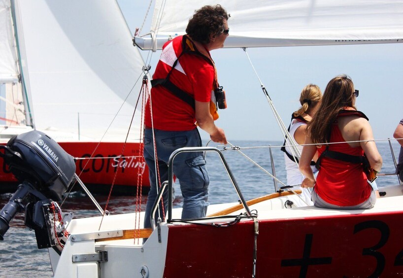 Picture 4 for Activity Barcelona: Private Sailing Trip with a Bottle of Cava