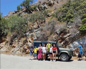 Creta: recorrido por los pueblos safari de Landrover con refrigerio local