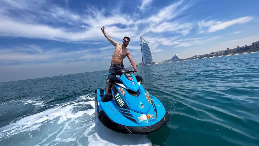 Picture 1 for Activity Combo: 30-Min Jet Ski to Burj Al Arab & English Breakfast