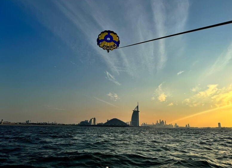 Picture 1 for Activity Combo: 30-Min Jet Ski to Burj Al Arab & Solo Parasailing