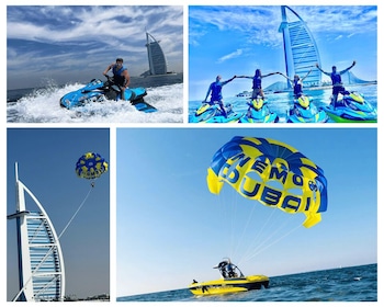 Kombination: 30 minutters jetski til Burj Al Arab & engelsk morgenmad