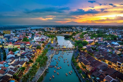 Från Da Nang: Hoi An Guidad dagstur med måltider