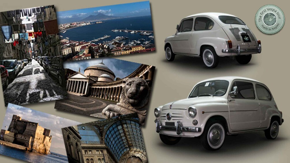 Naples: Private Tour by Classic Fiat 500 or Fiat 600