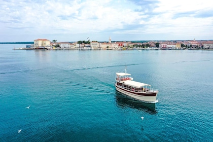 Poreč: Dolphin Spotting Cruise with Included Drinks